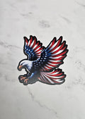 Stars & Stripes Eagle Vinyl Sticker