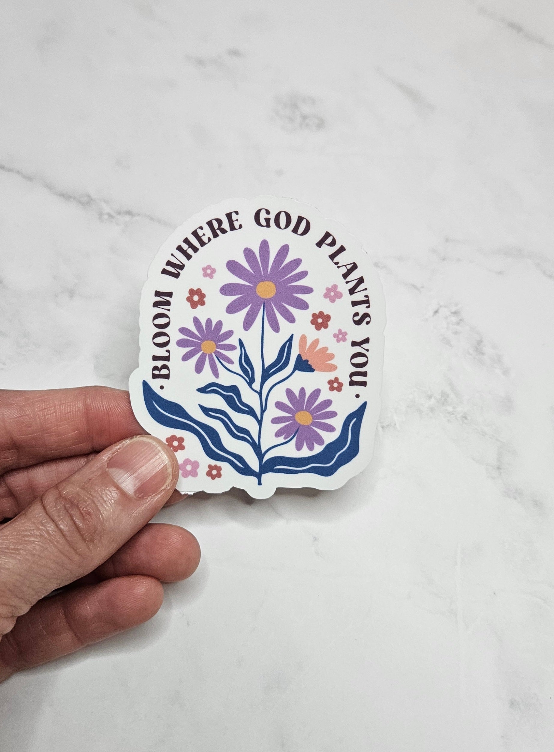 Bloom Vinyl Sticker