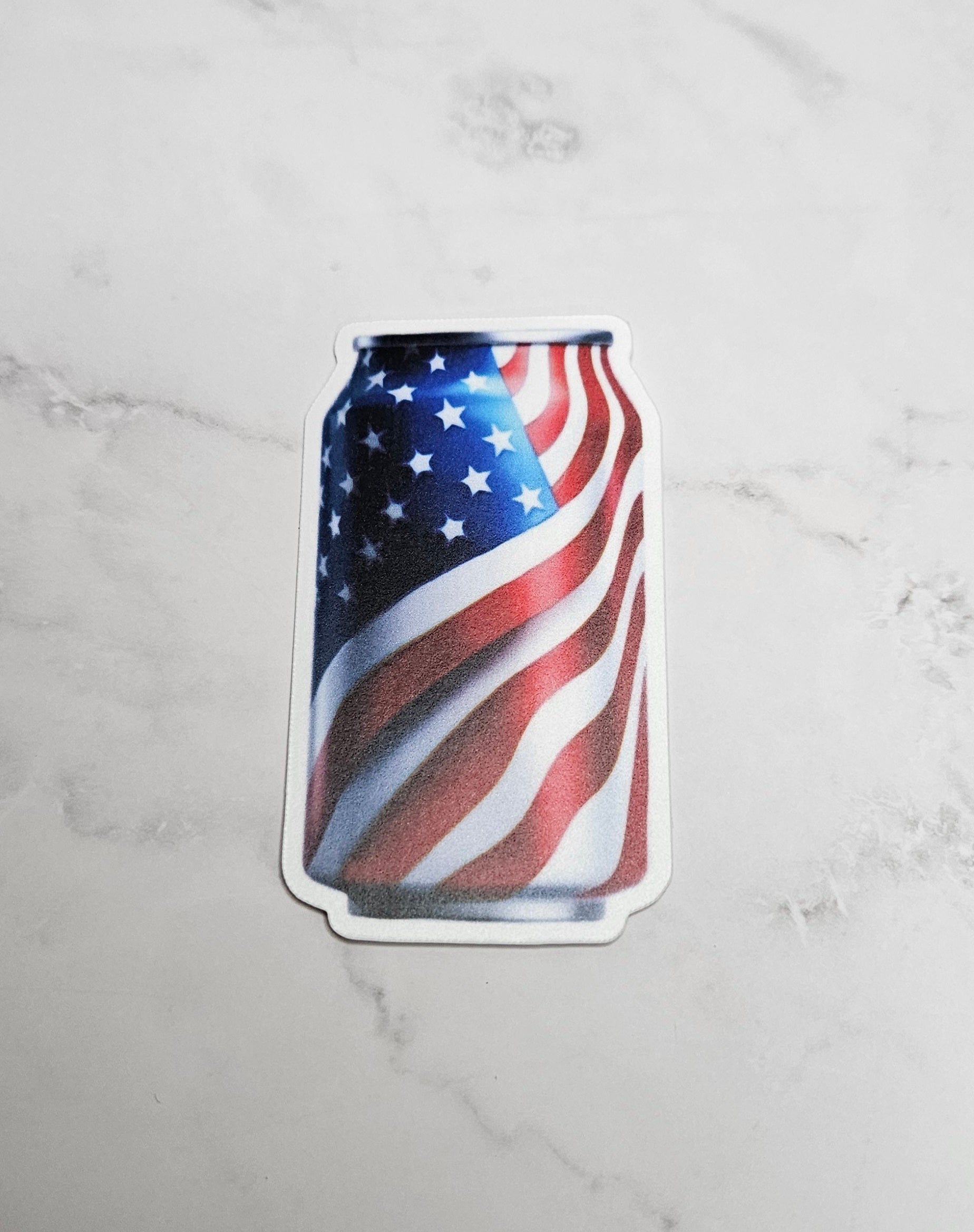Stars & Stripes Soda Vinyl Sticker