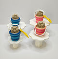 Sand Castle Bucket Clicker Keychain