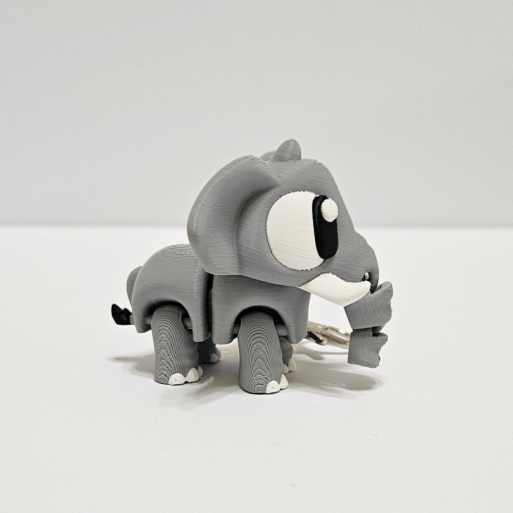 Large Flexi Animal Keychains