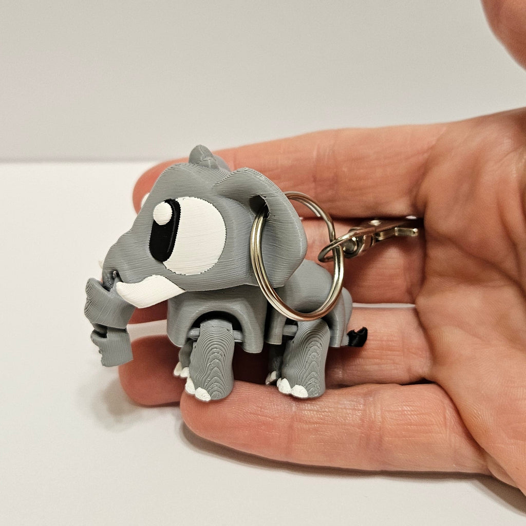 Large Flexi Animal Keychains