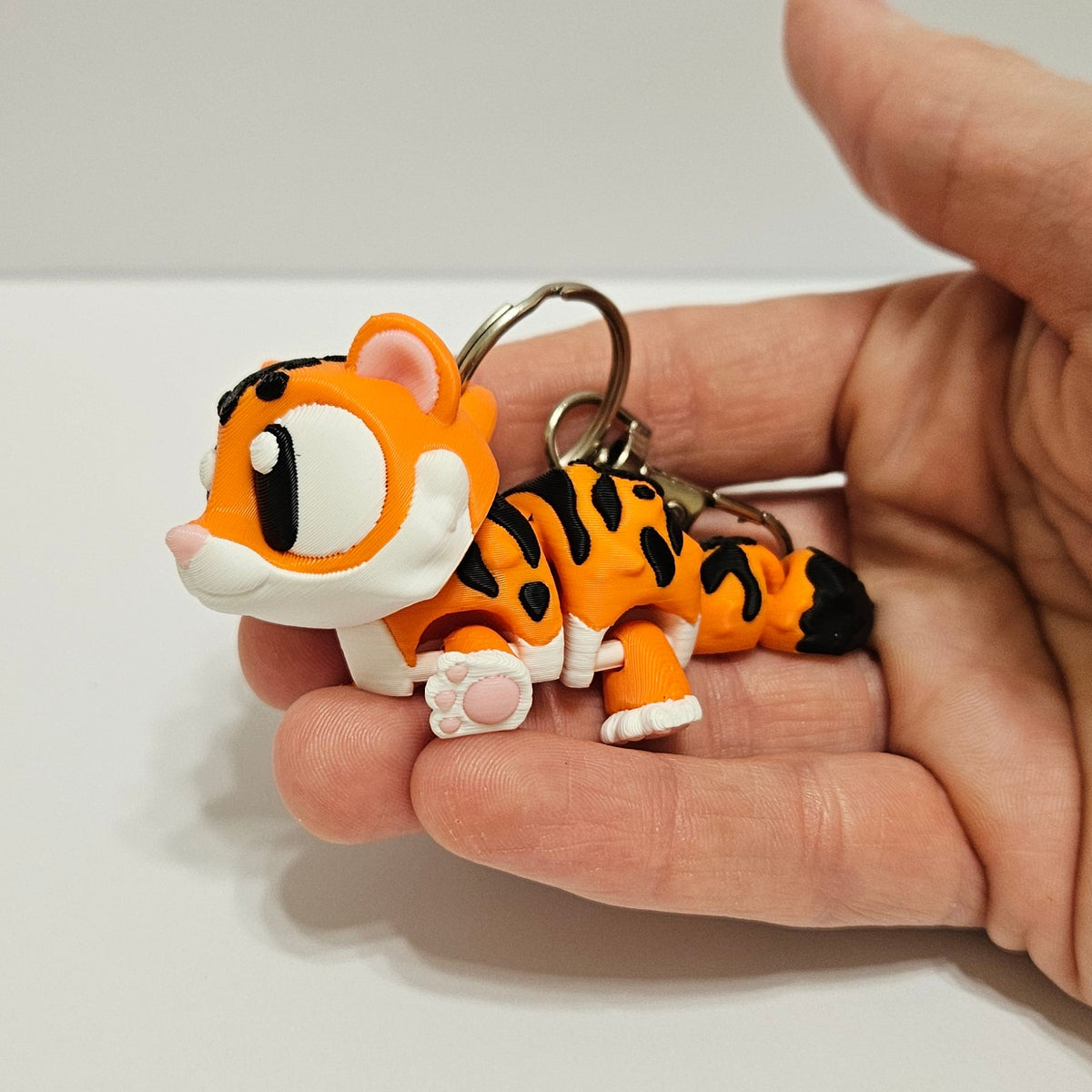 Large Flexi Animal Keychains