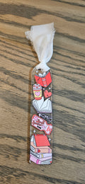 Book Lovers Club acrylic bookmark