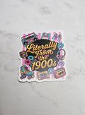 1900's Vinyl Sticker