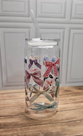 Bow Obsessed Glass Cup