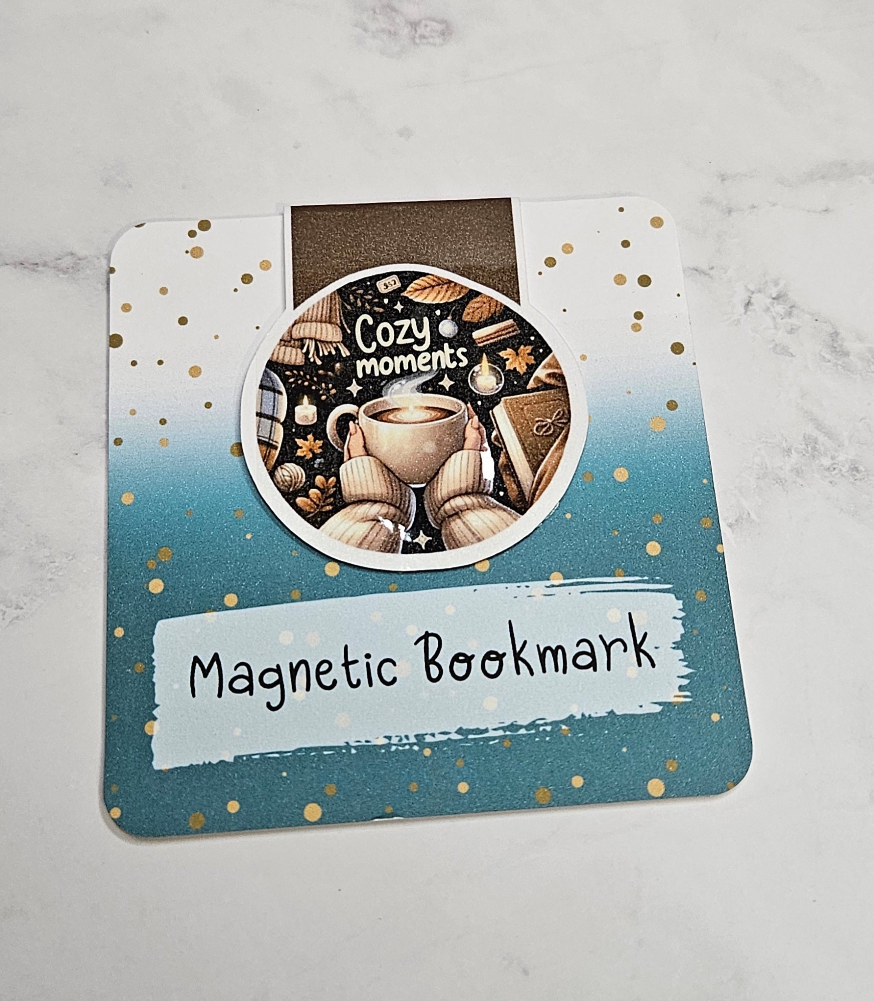 Cozy Moments Magnetic Bookmark