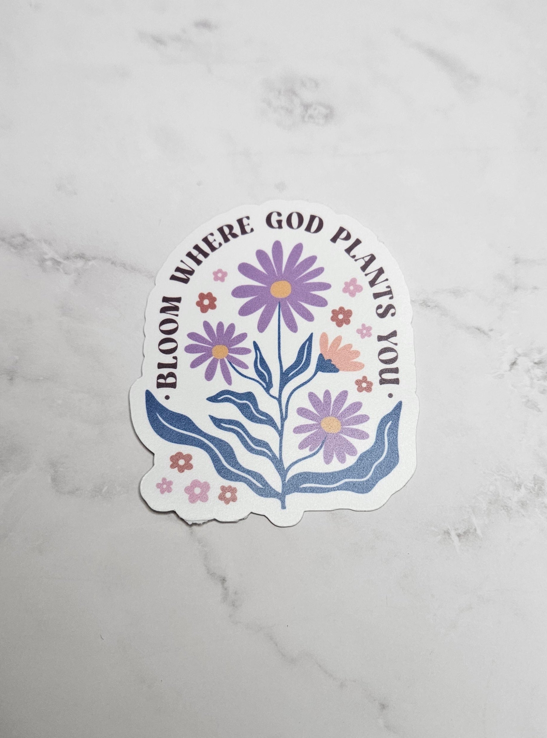 Bloom Vinyl Sticker