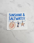 Sunshine & Saltwater Vinyl Sticker