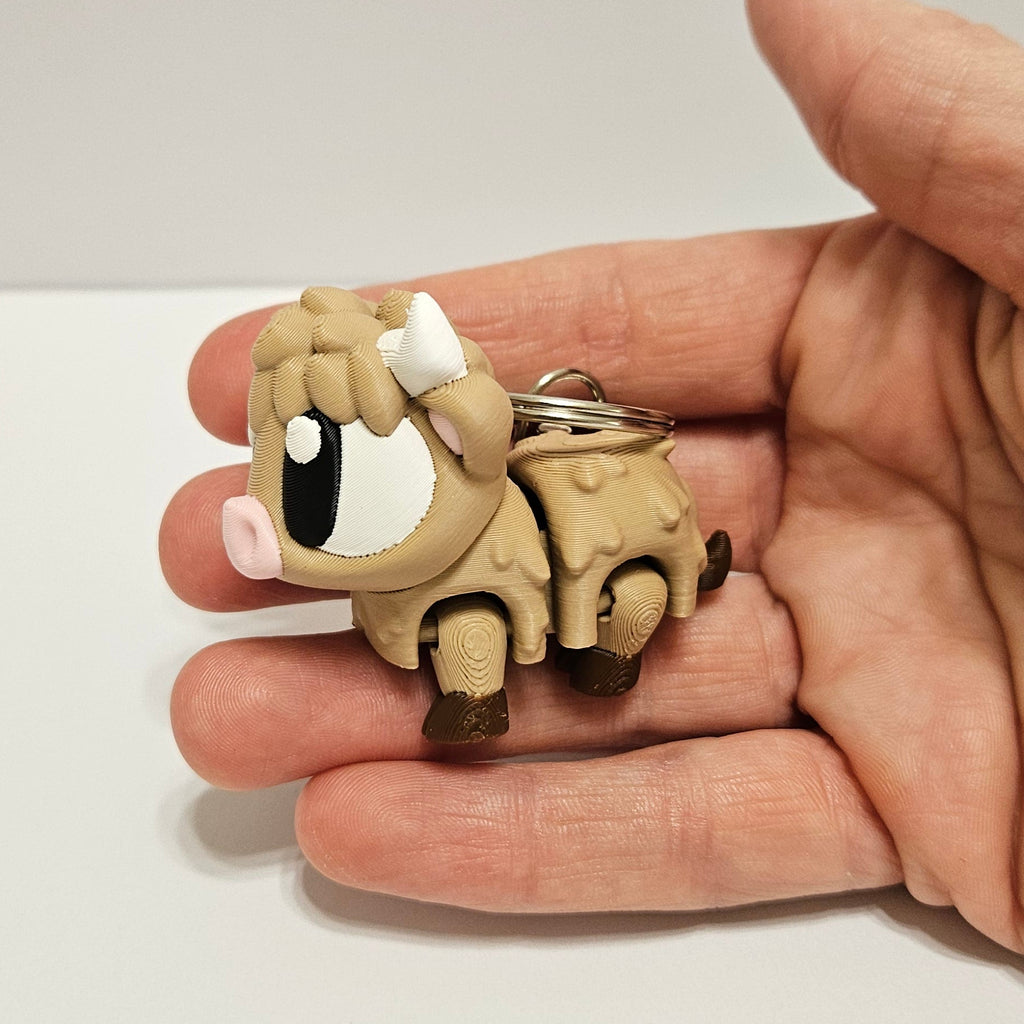 Large Flexi Animal Keychains