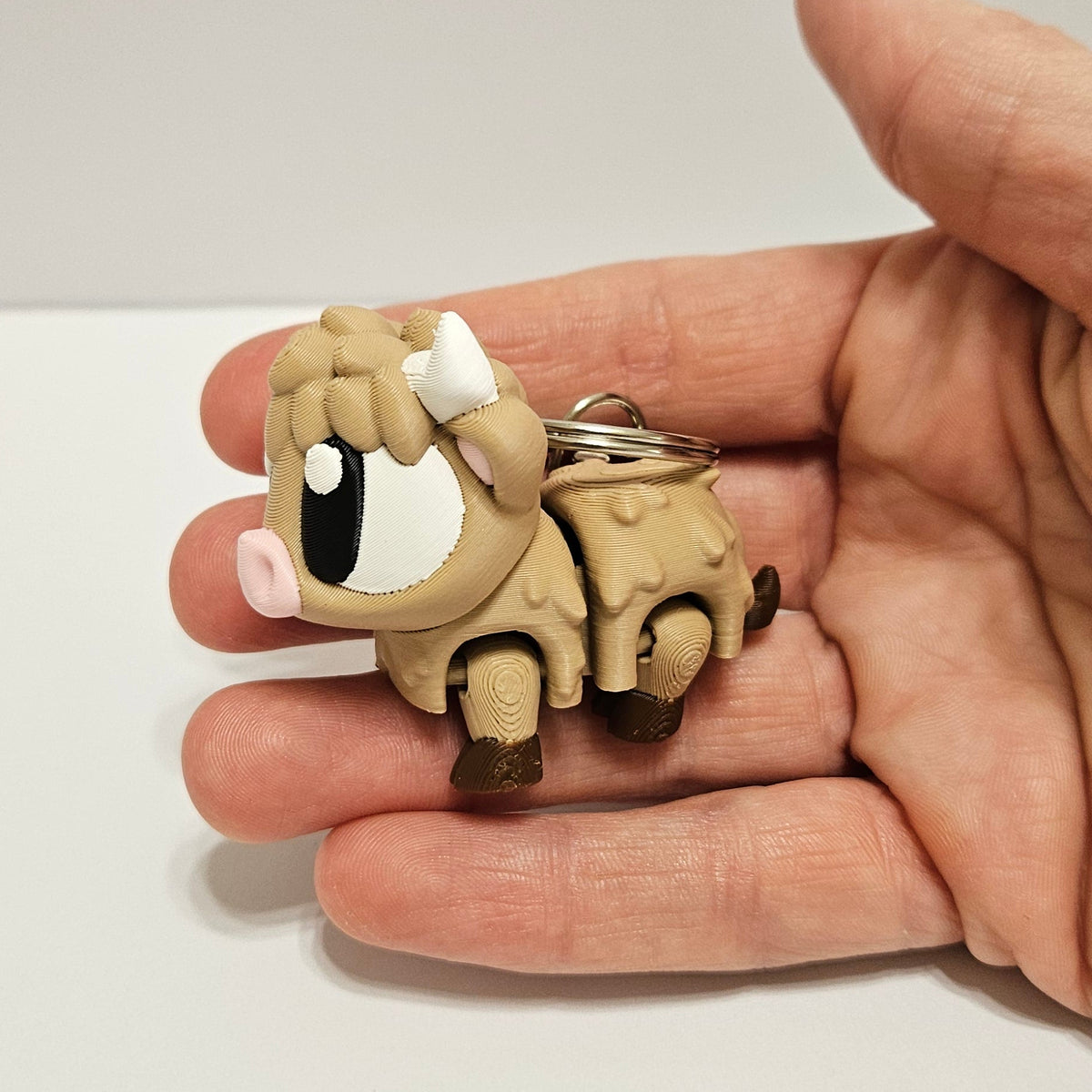 Large Flexi Animal Keychains
