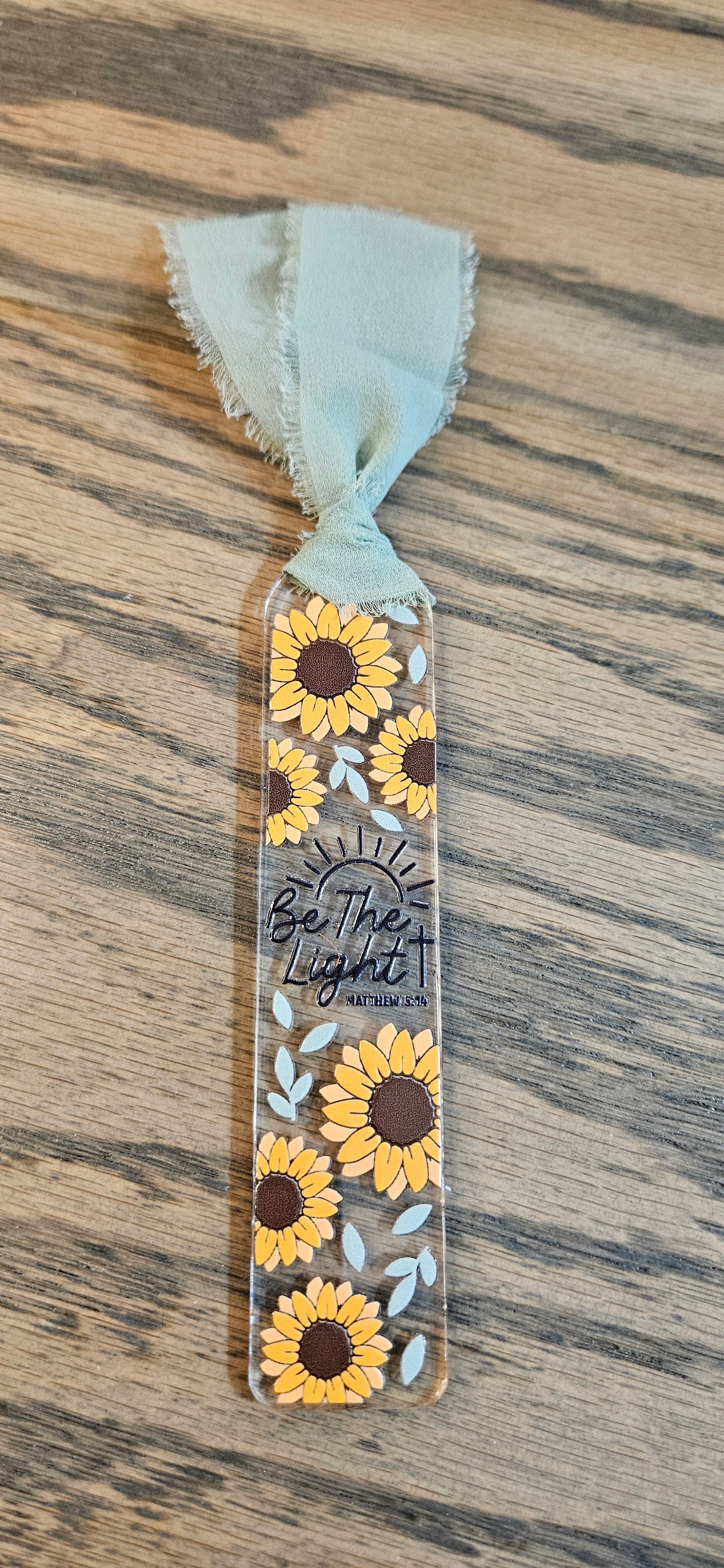 Be the Light Acrylic Bookmark