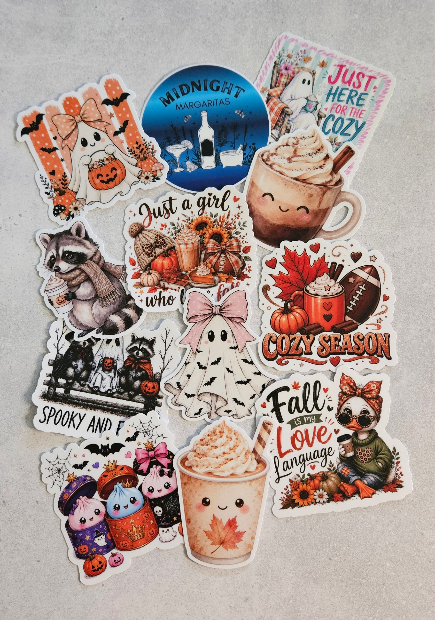 Fall Vibes & Spooky Season Stickers